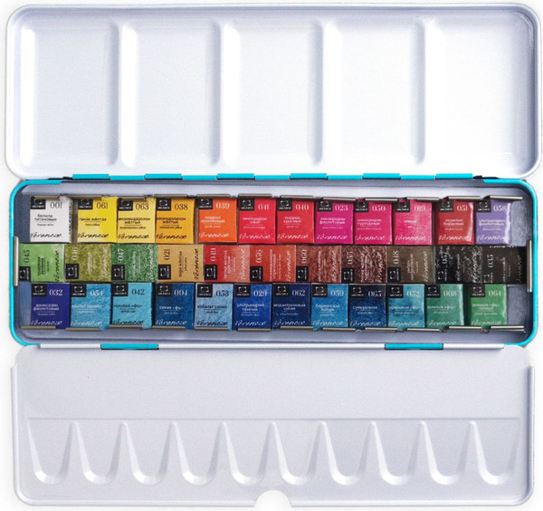 Изображение товара Акварельные краски Малевичъ Veroneze / 630976 (35цв)