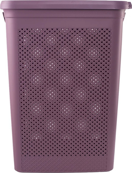 Изображение товара Корзина для белья Hobby Life Life Diamond HL081038DL (фиолетовый)