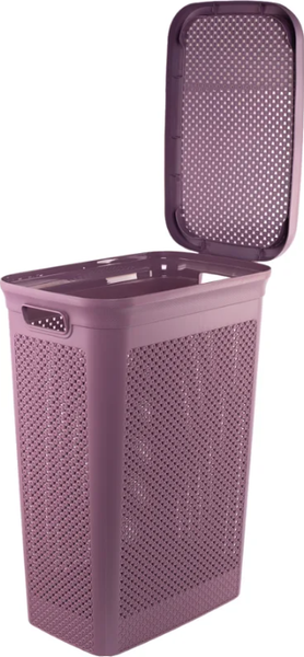 Изображение товара Корзина для белья Hobby Life Life Diamond HL081038DL (фиолетовый)