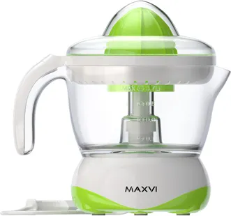 Изображение товара Соковыжималка электрическая Maxvi SG401 (белый/зеленый)