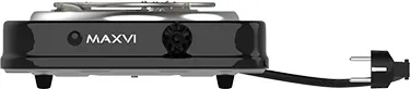 Изображение товара Электрическая настольная плита Maxvi HE101 (черный)