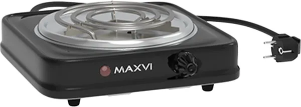 Изображение товара Электрическая настольная плита Maxvi HE101 (черный)