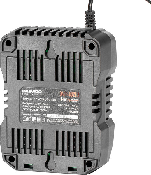 Изображение товара Зарядное устройство для электроинструмента Daewoo Power DACH 4021Li
