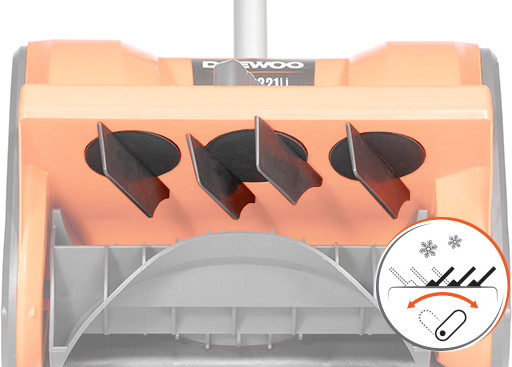 Изображение товара Снегоуборщик аккумуляторный Daewoo Power DAST 3221Li