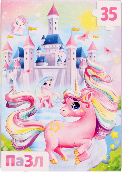 Изображение товара Пазл Puzzle Time Страна единорогов / 6880922 (35эл)