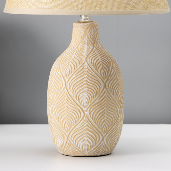 Изображение товара Прикроватная лампа Risalux Джесси 10392956 (бежевый/белый)