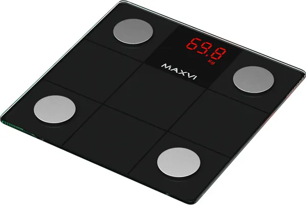 Изображение товара Напольные весы электронные Maxvi BS101 (черный)