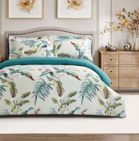 Изображение товара Комплект постельного белья Arya Simple Living Hawaii 1.5сп / 8680943243447