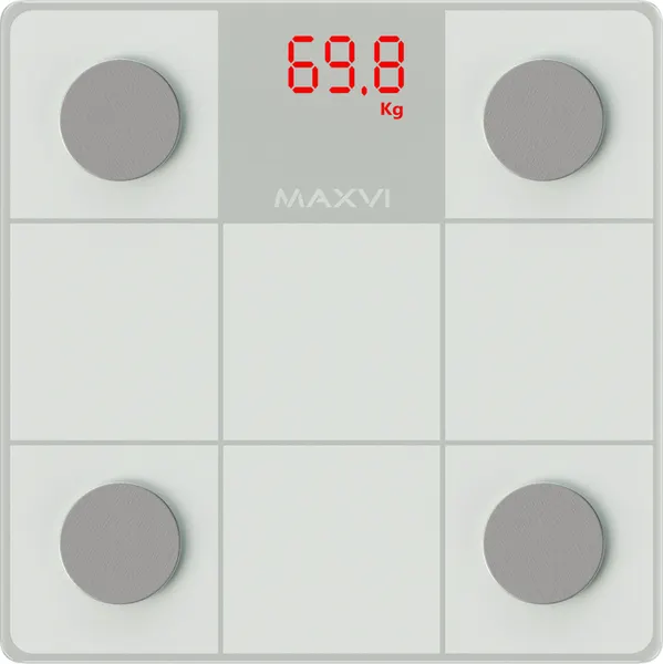 Изображение товара Напольные весы электронные Maxvi BS101 (белый)