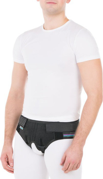 Изображение товара Бандаж грыжевой паховый Медиана Т.29.91 (XL, черный)