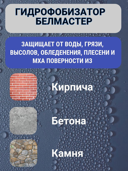 Изображение товара Гидрофобизатор Белмастер 10л