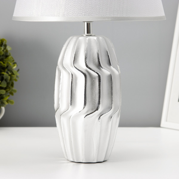 Изображение товара Прикроватная лампа Risalux Венди 10337355 (серебристый)