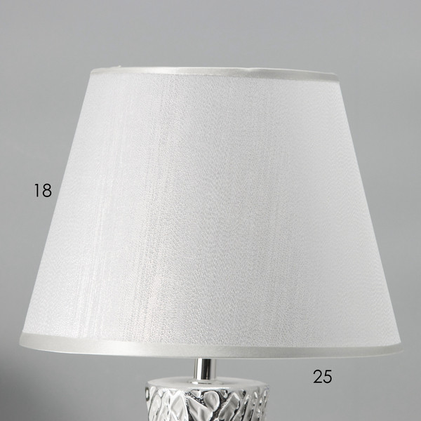 Изображение товара Прикроватная лампа Risalux Мессина 10337356 (серебристый)