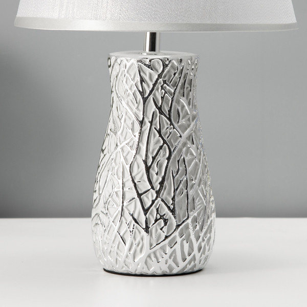 Изображение товара Прикроватная лампа Risalux Мессина 10337356 (серебристый)