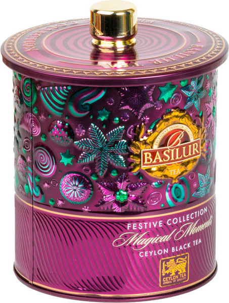 Изображение товара Чай листовой Basilur Праздничная коллекция Волшебные моменты черный (75г)
