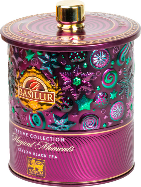 Изображение товара Чай листовой Basilur Праздничная коллекция Волшебные моменты черный (75г)