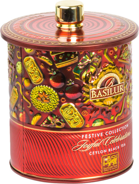 Изображение товара Чай листовой Basilur Праздничная коллекция Радостные праздники черный (75г)