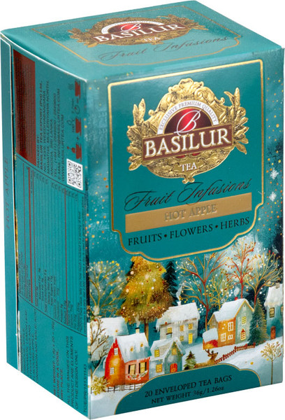 Изображение товара Чай пакетированный Basilur Фруктовое вдохновение Горячее яблоко (20пак)
