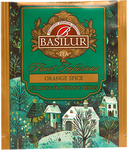 Изображение товара Чай пакетированный Basilur Фруктовое вдохновение Пряный апельсин (20пак)