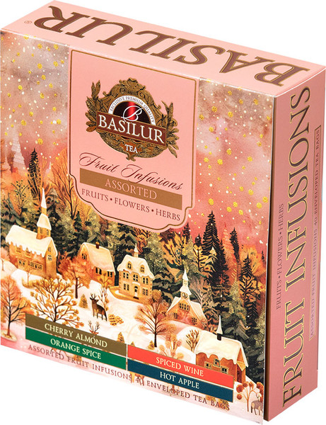 Изображение товара Чай пакетированный Basilur Фруктовое вдохновение Ассорти (40пак)