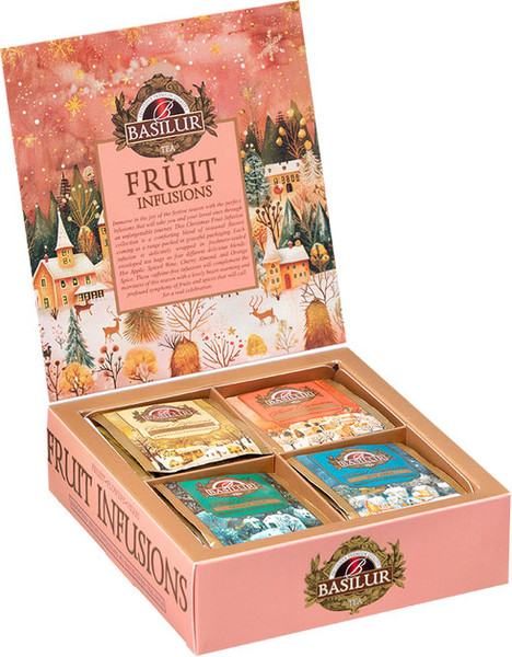 Изображение товара Чай пакетированный Basilur Фруктовое вдохновение Ассорти (40пак)