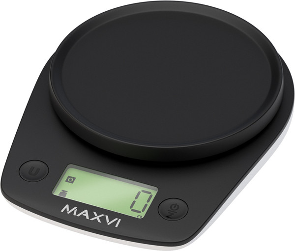 Изображение товара Кухонные весы Maxvi KS102P (черный)