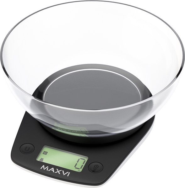 Изображение товара Кухонные весы Maxvi KS102P (черный)