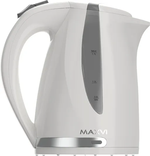 Изображение товара Электрочайник Maxvi KE1701P (белый/серый)