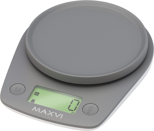 Изображение товара Кухонные весы Maxvi KS102P (серый)