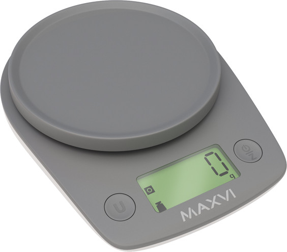 Изображение товара Кухонные весы Maxvi KS102P (серый)