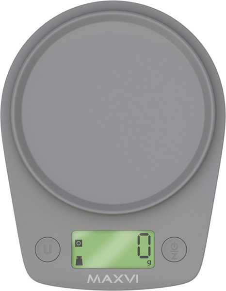 Изображение товара Кухонные весы Maxvi KS102P (серый)