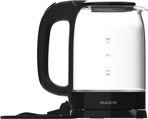 Изображение товара Электрочайник Maxvi KE1741G (черный)