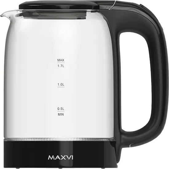 Изображение товара Электрочайник Maxvi KE1741G (черный)