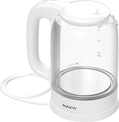 Изображение товара Электрочайник Maxvi KE1741G (белый)