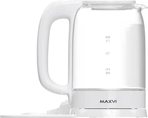 Изображение товара Электрочайник Maxvi KE1741G (белый)