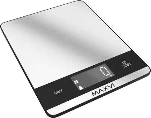 Изображение товара Кухонные весы Maxvi KS121S (серебристый)