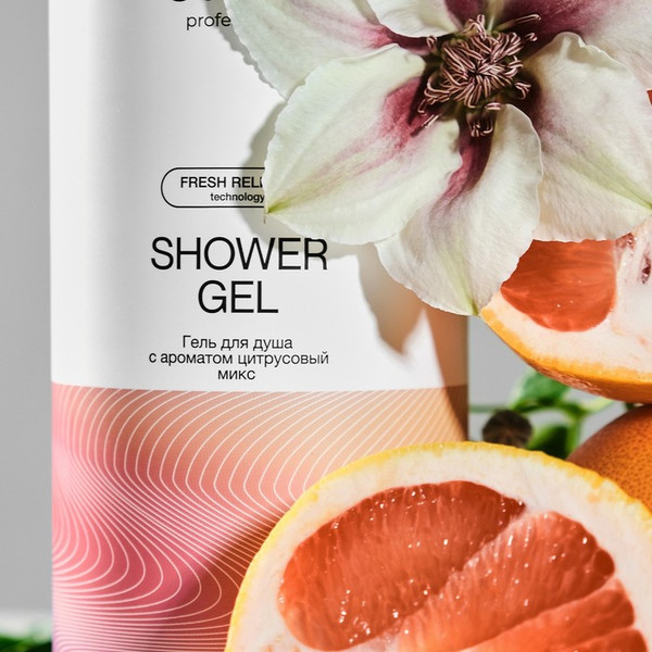 Изображение товара Гель для душа Clero Цитрусовый микс (1л)