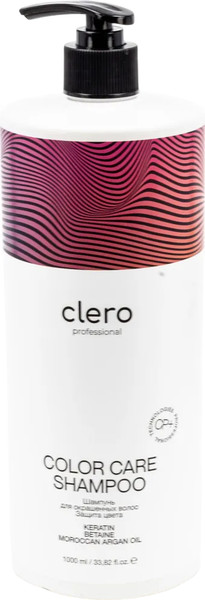 Изображение товара Шампунь для волос Clero Для окрашенных волос (1л)