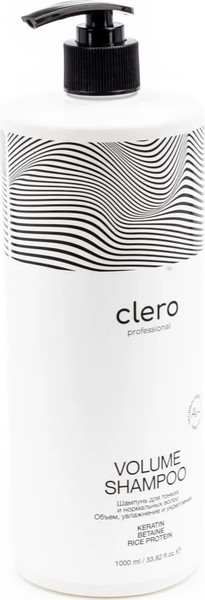 Изображение товара Шампунь для волос Clero Объем (1л)
