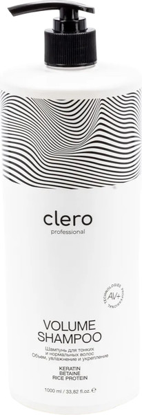 Изображение товара Шампунь для волос Clero Объем (1л)