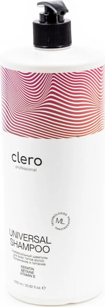 Изображение товара Шампунь для волос Clero Универсальный (1л)