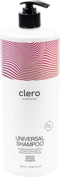 Изображение товара Шампунь для волос Clero Универсальный (1л)