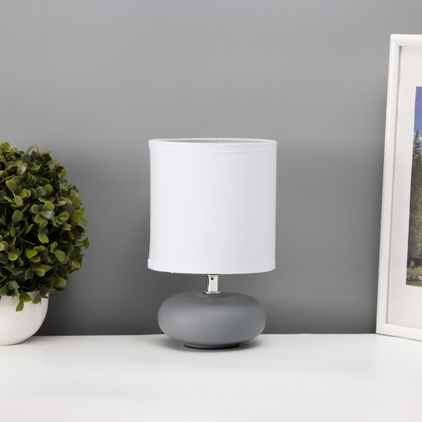 Изображение товара Прикроватная лампа Risalux Ассенса 10392938 (серый/белый)