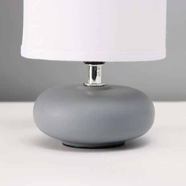 Изображение товара Прикроватная лампа Risalux Ассенса 10392938 (серый/белый)