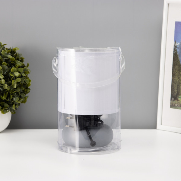 Изображение товара Прикроватная лампа Risalux Ассенса 10392938 (серый/белый)