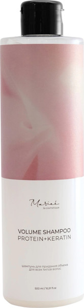 Изображение товара Шампунь для волос Mariee для придания объема для всех типов волос (500мл)