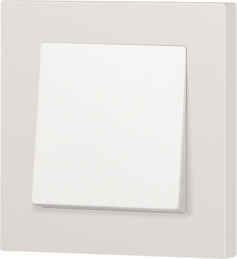 Изображение товара Выключатель INTRO Accent 6-103-06 / Б0063432 (перламутр)