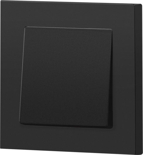Изображение товара Выключатель INTRO Accent 6-103-05 / Б0063470 (антрацит)