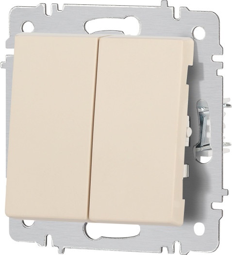 Изображение товара Выключатель INTRO Accent 6-107-02 / Б0063558 (слоновая кость)