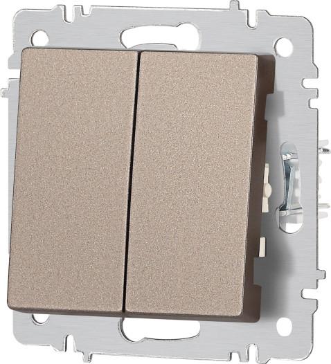 Изображение товара Выключатель INTRO Accent 6-107-08 / Б0063570 (бронза)